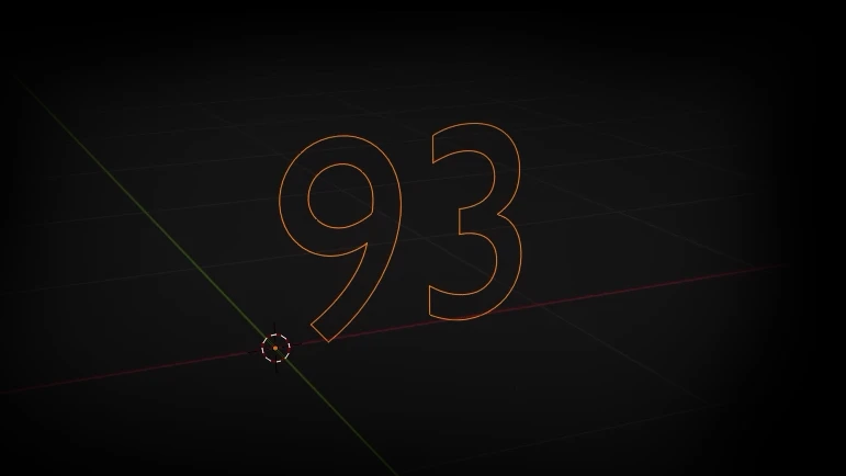 How to Create a Number Counting Animation in Blender? (Countdown and Timer)