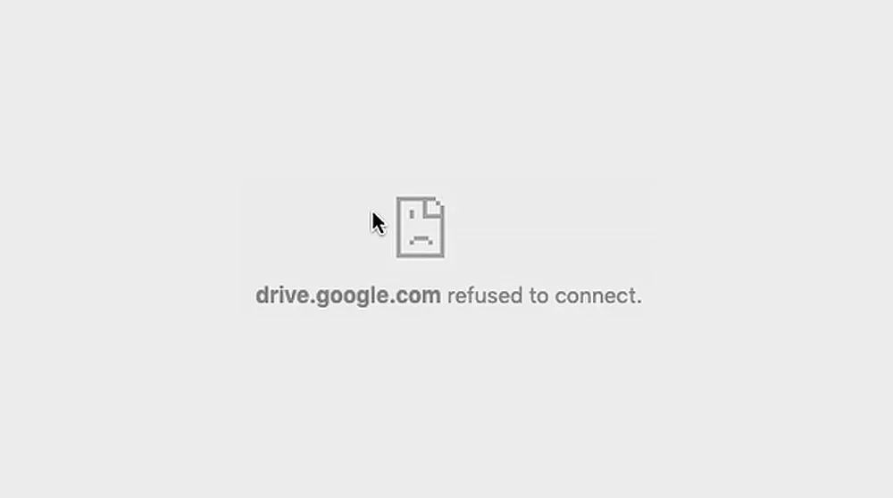 How to Fix docs.google.com refused to connect Error (Fast)